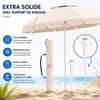 Fleau Goods Set Parasol de Luxe 180 cm - Protection UV - Voir les images du produit 2