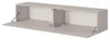A wall-mounted cabinet with two open compartments and two doors. Voir les images du produit