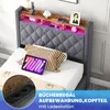 MODFU Boxspringbett 90×200 mit bettkasten,Polsterbett mit Produktbild-Vorschau 5