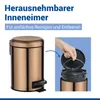 WENKO Tret Eimer Abfall Müll Papierkorb Eimer Kosmetikeimer Produktbild-Vorschau 4