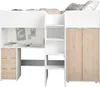 Parisot Hochbett Tom mit Schreibtisch, Schubkästen & Produktbild-Vorschau 17