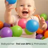 400 palline da bagno 6 cm Palline colorate per il bagno Anteprima dell’immagine prodotto 12