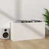 vidaXL Schallplatten-Aufbewahrungsbox Weiß 71x34x36 cm Produktbild-Vorschau 7