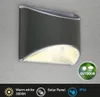 LED solar wall light, anthracite, 4xLED Produktbild-Vorschau 2