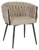 Bronx71 Esszimmerstuhl River Chenille beige Produktbild-Vorschau 19