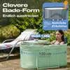 LIVIKING® Eisbad + Faltbare Badewanne Erwachsene [120cm - Produktbild-Vorschau 5
