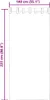 Möbel Voile Vorhänge mit Schlaufen 2 Stk. Hellrosa 140x225 Produktbild-Vorschau 8