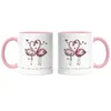 Flamingo Fan Tasse Rosa Valentinstag Freundin Freund Süß Produktbild-Vorschau 3