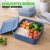 Set di 3 contenitori quadrati blu Anteprima dell’immagine prodotto 6