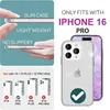 Coque pailletée NALIA pour iPhone 16 Pro – Coque en Voir les images du produit 4
