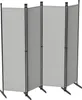 YRHome Raumteiler Paravent 4-flügelig Klein 200x180cm Produktbild-Vorschau 1