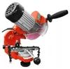 A red electric chainsaw sharpener is shown against a white background. Podgląd zdjęcia produktu