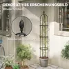 Garten Rankhilfe 2er Set 174 cm Obelisk Rankhilfe aus Stahl Produktbild-Vorschau 5