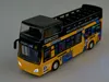 Kovový dvojposchodový autobus ZA2094 - žltý Náhľad obrázku produktu 3