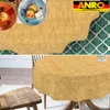 Tischdecke Melliert Senfgelb Oval 200x140cm Band Produktbild-Vorschau 8