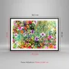 Gerahmtes Poster - Schwarzer Rahmen - blume sommer natur - Produktbild-Vorschau 5
