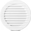 A white circular ventilation grille. Anteprima dell’immagine prodotto