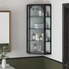 STILVORA Wandschrank mit 4 Ebenen und klarem Glas, Produktbild-Vorschau 2