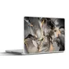 MuchoWow® Laptop Aufkleber Sticker Cover Grau - Luxus - Produktbild-Vorschau 1