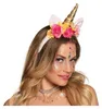 Serre-tête Licorne avec roses Voir les images du produit 5