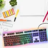 RGB LED Tastatur Gaming Gaming-Tastatur mit Beleuchtet Produktbild-Vorschau 11