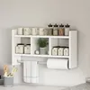 Skye Decor, Asya - Whıte, Wandregale, Weiß, 63,6 x 35 x Produktbild-Vorschau 6