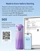 WaterH Boost Kids Smart Water Bottle 475ml Lila Produktbild-Vorschau 3