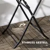 Zahradní stůl Outsunny, kulatý skládací stůl, Ø 60 cm, Náhled obrázku produktu 6