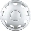 4x 13" Zoll Radkappen Silber Radzierblenden Radblenden ALFA Produktbild-Vorschau 7