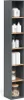 Hochregal Vicco Viktor Anthrazit/Goldkraft Eiche 30 x 188.6 Produktbild-Vorschau 5