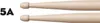 CASCHA HH 2039 Wood Tip 5A Maple (12 Paar) Produktbild-Vorschau 5