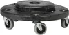 Rolka transportowa Rubbermaid FG264000BLA do pojemnika Podgląd zdjęcia produktu 2