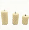 Bougies LED Relaxdays, lot de 3, 3 tailles, flamme Voir les images du produit 9