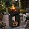Terasové kachle BBQ Collection s komínom - sud na oheň s Náhľad obrázku produktu 8