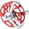 Angelrolle Eisfischen Fliegenrolle Spinning 65 mm Aluminium Produktbild-Vorschau 1