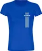 multifanshop Damen T-Shirt - Paderborn - Streifen, blau, Produktbild-Vorschau 1