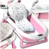 Extralink Baby Badewanne Rosa mit LED Thermometer Produktbild-Vorschau 1
