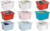 A collage of different colored storage boxes with cartoon characters on them. Náhled obrázku produktu