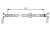 BOSCH 1 987 481 A16 Bremsschlauch Hinten für RENAULT MASTER Produktbild-Vorschau 7