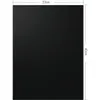 A black grill mat is shown with dimensions indicated. Produktbild-Vorschau