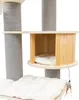 Kratzbaum Avery · beige-anthrazit · ca. 75 x 56 x 186 cm Produktbild-Vorschau 8