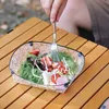 Zusammenklappbarer Schüsselteller, Lebensmittelqualität, Produktbild-Vorschau 4
