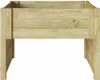 A wooden raised garden bed is shown from the front. Podgląd zdjęcia produktu