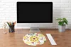 MuchoWow® Mauspad Mousepad Herz - Blumen - Muster 50x50 cm Produktbild-Vorschau 5