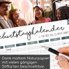 Geburtstagskalender Konfetti I DIN A3 I jahresunabhängig I Produktbild-Vorschau 4