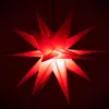 Dekoracja świąteczna - gwiazda z zegarem 1 LED, 55 cm, Podgląd zdjęcia produktu 4