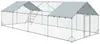 PawHut Hühnerstall Freilaufgehege aus Stahl, 3 x 8 x 1,95 m Produktbild-Vorschau 1