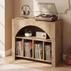 Tavolino laterale, 80 cm. Comodino per dischi in vinile, Anteprima dell’immagine prodotto 3