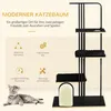 PawHut Katzenbaum 170 cm Kratzbaum mit Kissen Kletterbaum Produktbild-Vorschau 4