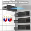 Gewürzregal Magnetisch für Kühlschrank, 4er Küchenregal Produktbild-Vorschau 2